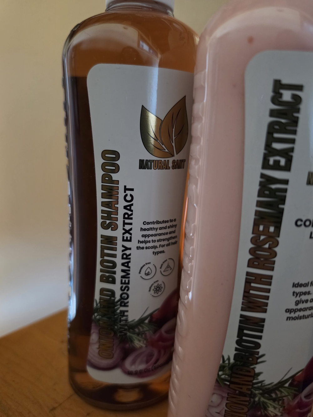 Rosemary Extract Pink Shampoo And Leave-In Conditioner - - Picture 3 of 5